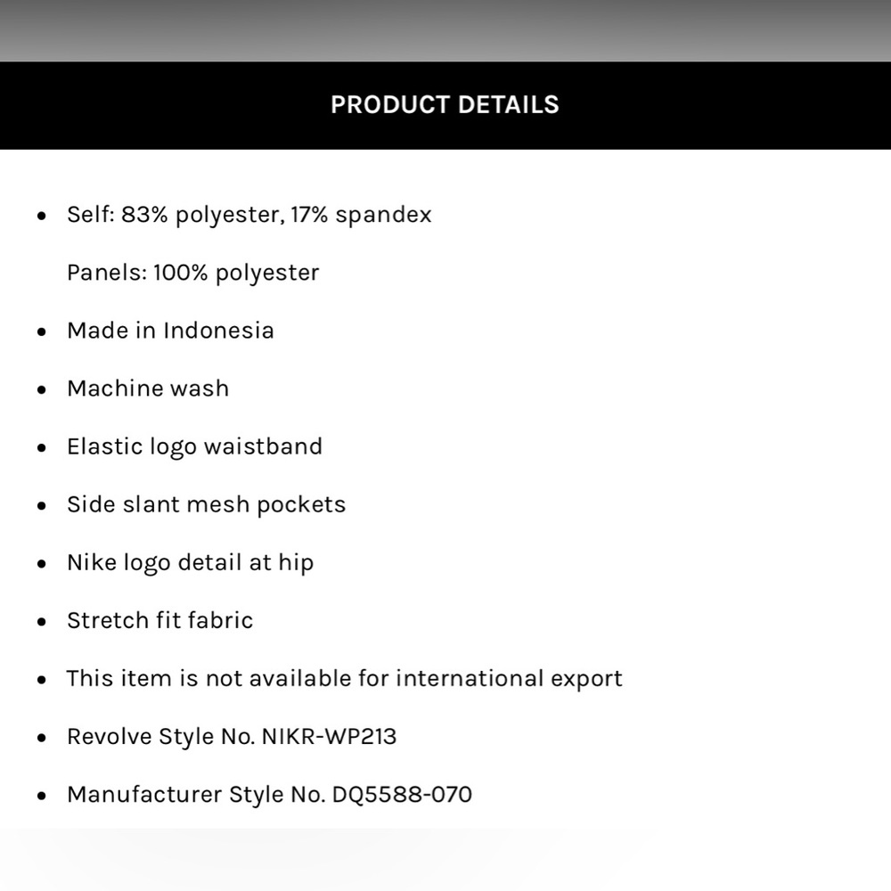REVOLVE - NIKE |‎ HIGH RISE 7/8 LEGGING - Picture 6 of 9